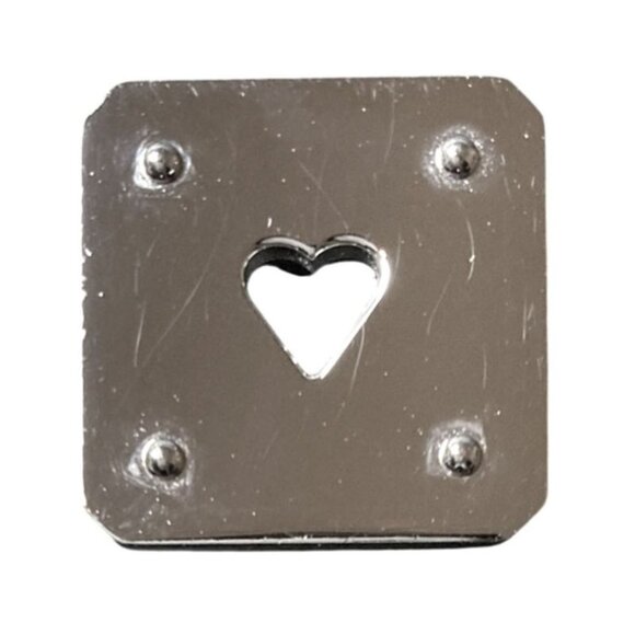 Hermes As de Coule Narrow Belt Buckle Silver Brand main image 4
